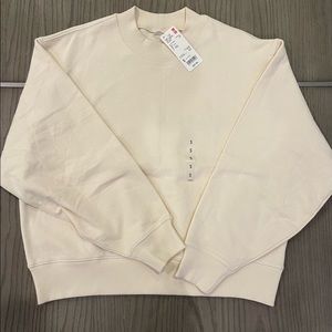 Uniqlo WOMEN SWEAT CREW NECK LONG-SLEEVE PULLOVER